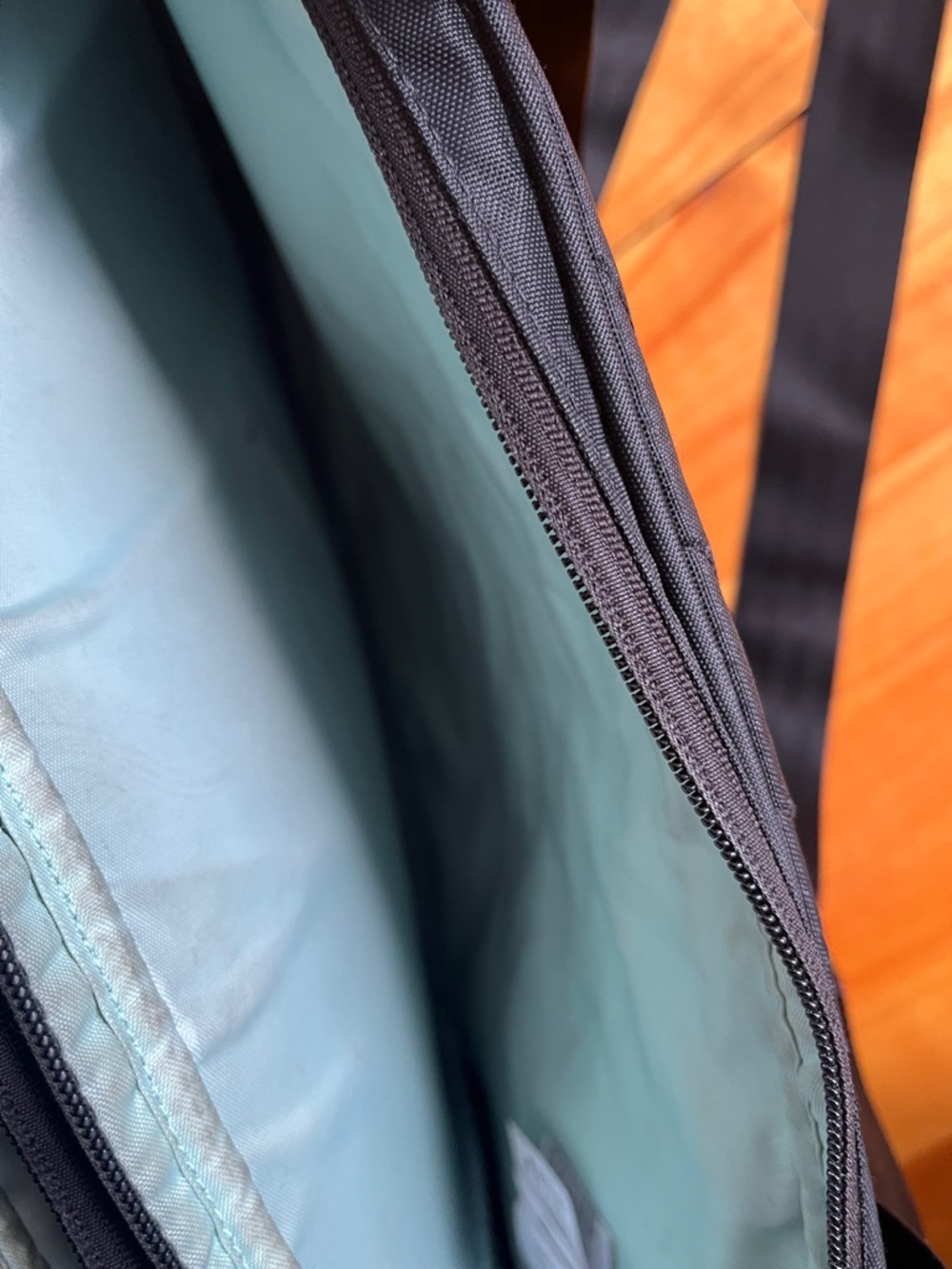 Black Columbia Quilted Crossbody Messenger Bag - Picture 5 of 6